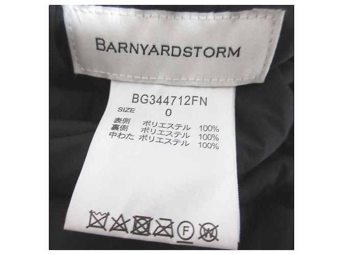 Autre Marque Cappotto trapuntato reversibile BARNYARDSTORM Nero - vista 6