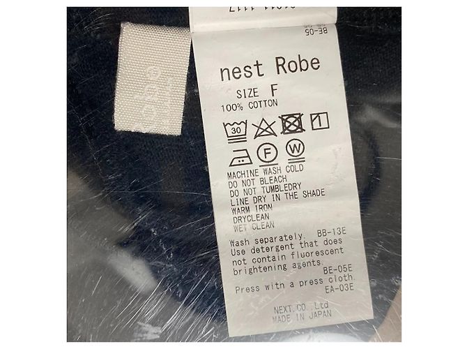 Autre Marque nest Robe Turkish Organic Jersey Pullover Nero - vista 5
