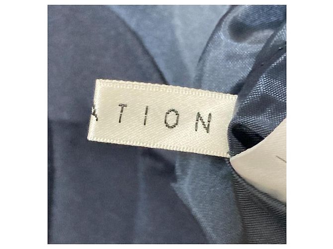 Autre Marque Pantaloni ESTNATION con piega centrale e zip laterale Blu Blu navy - vista 6