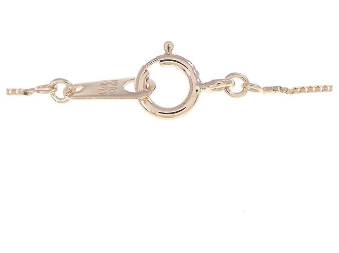 Autre Marque Collana K10 Pink Gold Diamante Rosa - vista 5