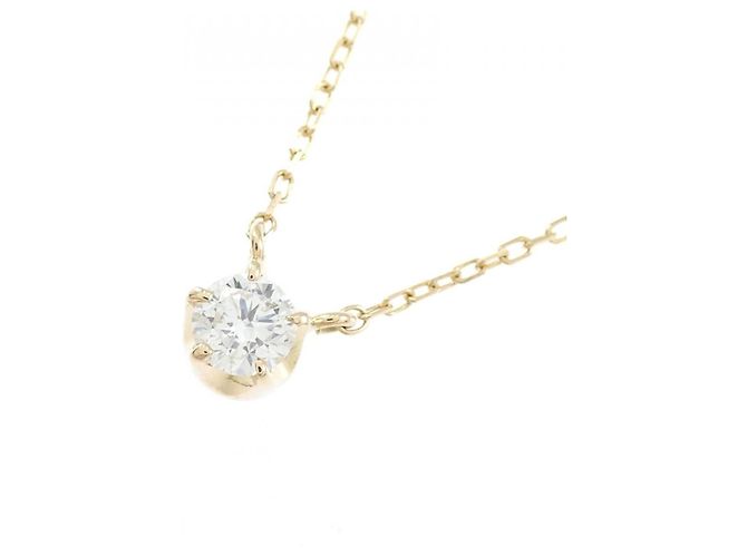 Autre Marque Diamantenhalskette Au750 Golden - Ansicht 3