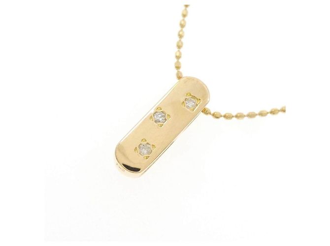 Autre Marque Collar de diamantes Au750 Dorado - vista 3