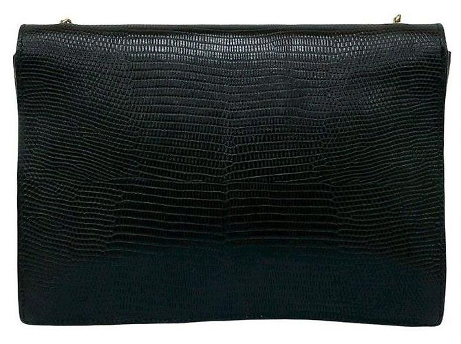 Fendi Schultertasche aus Leder Schwarz - Ansicht 3