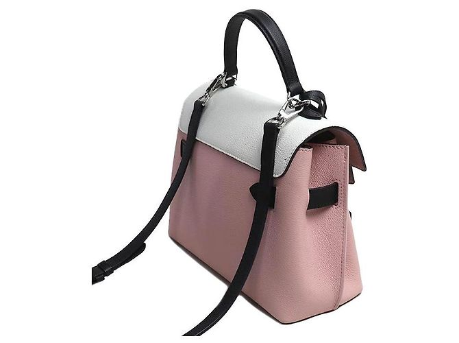 Borsa a tracolla 2 vie Louis Vuitton Lockme Ever BB in pelle di vitello Multicolore - vista 2