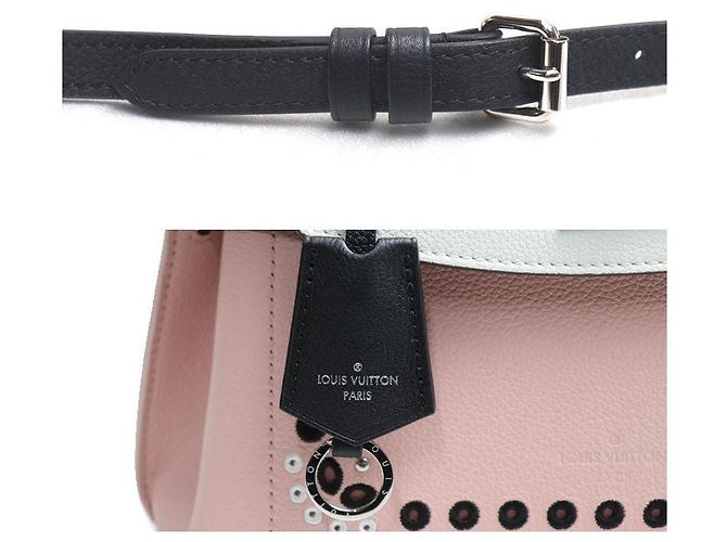 Borsa a tracolla 2 vie Louis Vuitton Lockme Ever BB in pelle di vitello Multicolore - vista 5