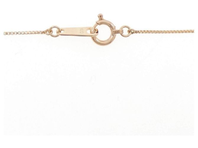 Autre Marque Collana K10 Pink Gold Diamond Rosa - vista 5