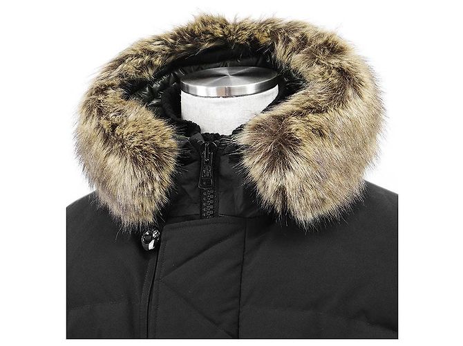 MONCLER SABLETTES 100% Nylon Down Jacket Black - view 11