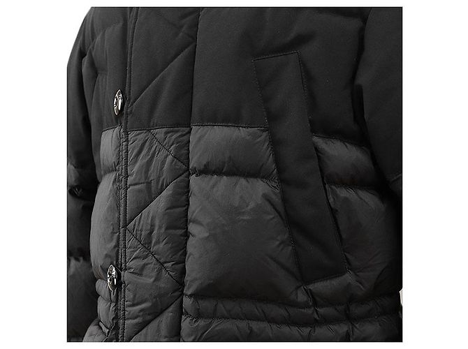 MONCLER SABLETTES 100% Nylon Down Jacket Black - view 12