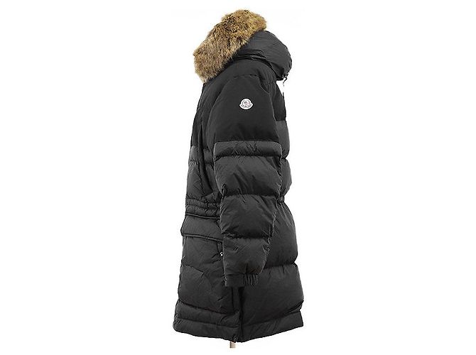 MONCLER SABLETTES 100% Nylon Down Jacket Black - view 15