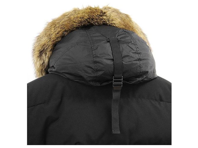MONCLER SABLETTES 100% Nylon Down Jacket Black - view 6