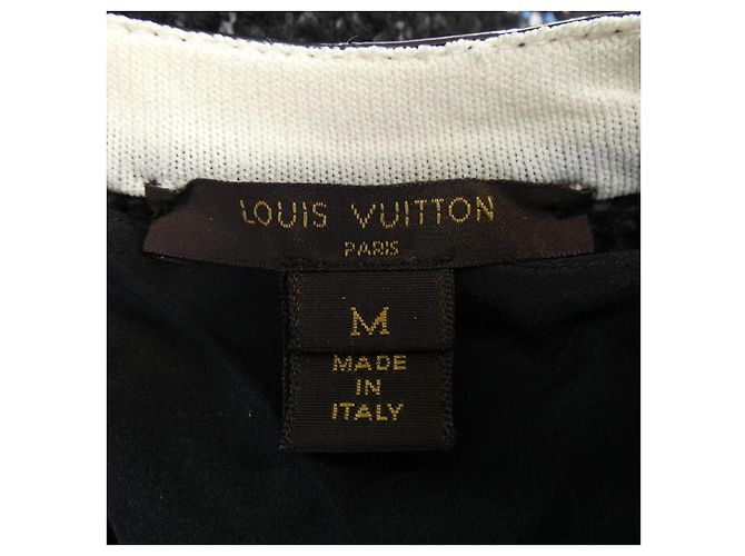 Vestido Louis Vuitton negro y azul - vista 4