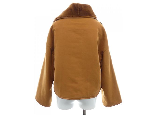 Giacca in lana Hermès Cartouche Marrone - vista 2
