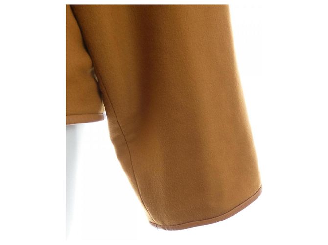 Giacca in lana Hermès Cartouche Marrone - vista 7