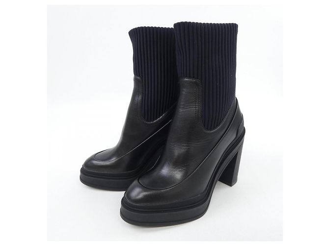 Hermès Hermes 192100Z Stiefel Schwarz - Ansicht 3