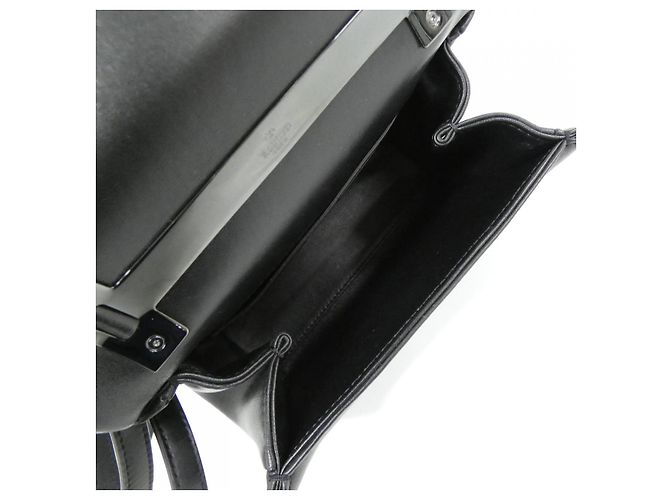 Borsa a tracolla in pelle Valentino Garavani Nero - vista 10