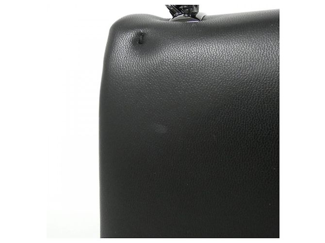 Borsa a tracolla in pelle Valentino Garavani Nero - vista 4