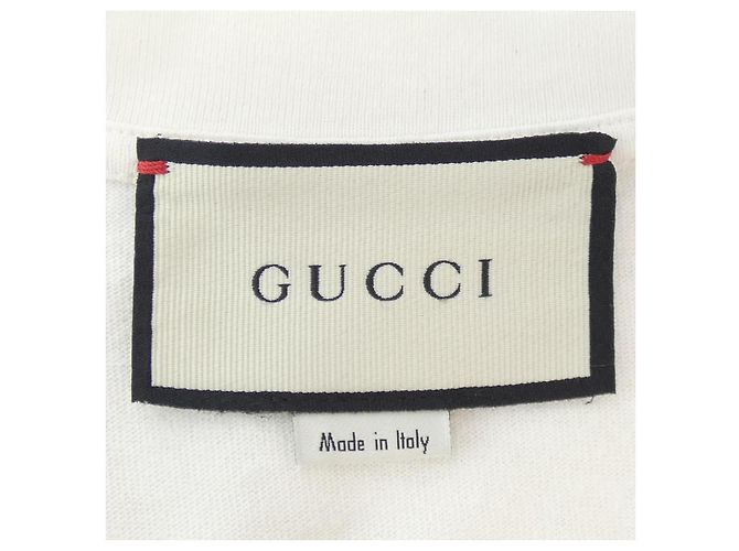 Camiseta de algodón Gucci Blanco - vista 4