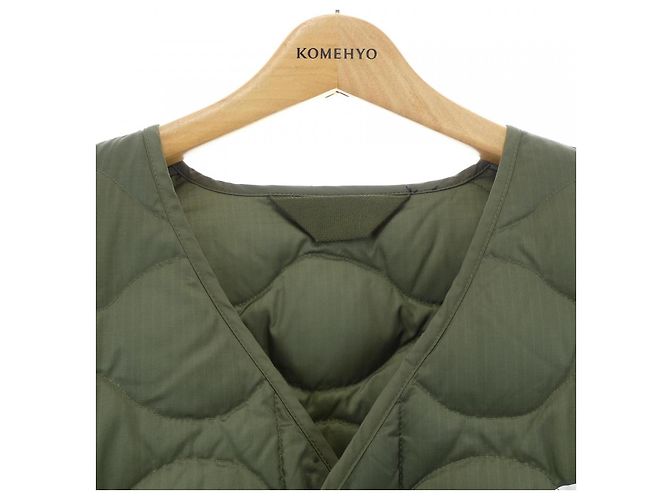 Moncler Genius ISKAR Down Jacket Green Khaki - view 6