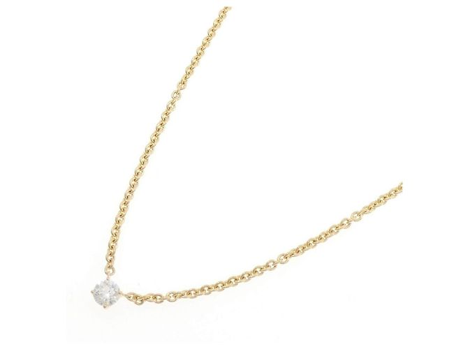 Autre Marque Diamantenhalskette Au750 Golden - Ansicht 2