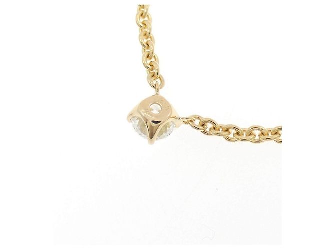 Autre Marque Diamantenhalskette Au750 Golden - Ansicht 4