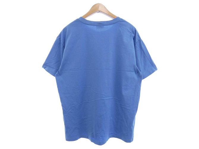 Céline T-Shirt aus Baumwolle Blau - Ansicht 2