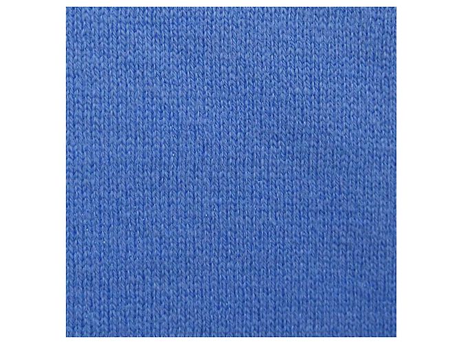 Céline T-Shirt aus Baumwolle Blau - Ansicht 7