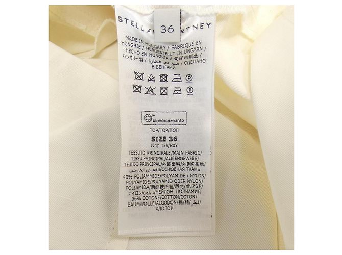 Stella Mc Cartney Top Stella McCartney Beige - vista 3