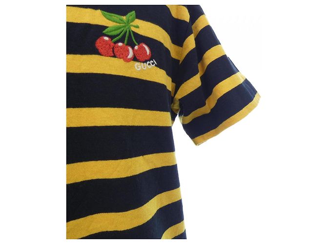 Camiseta de algodón Gucci Azul - vista 6