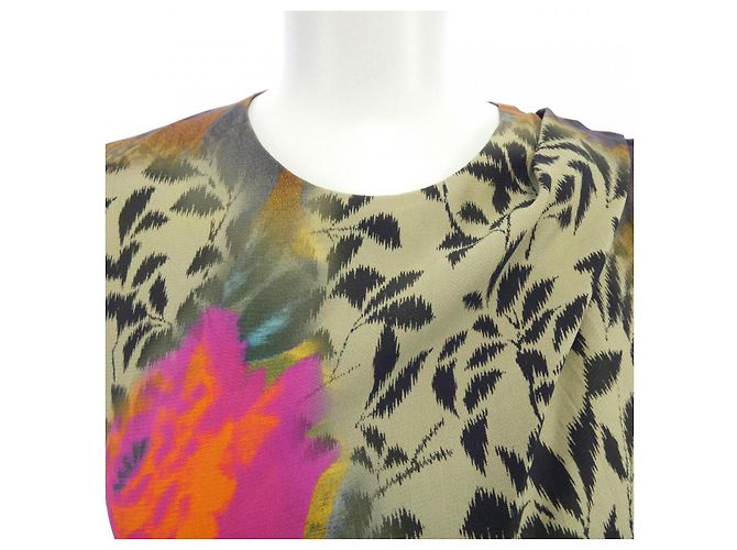 Vestido Etro Castaño Caqui - vista 5