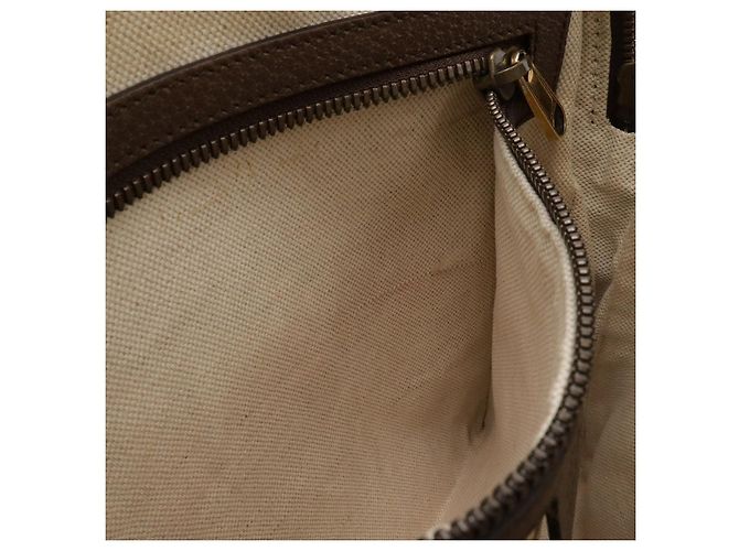 Borsa a tracolla Gucci Ophidia GG Supreme Rosso Beige Verde - vista 8