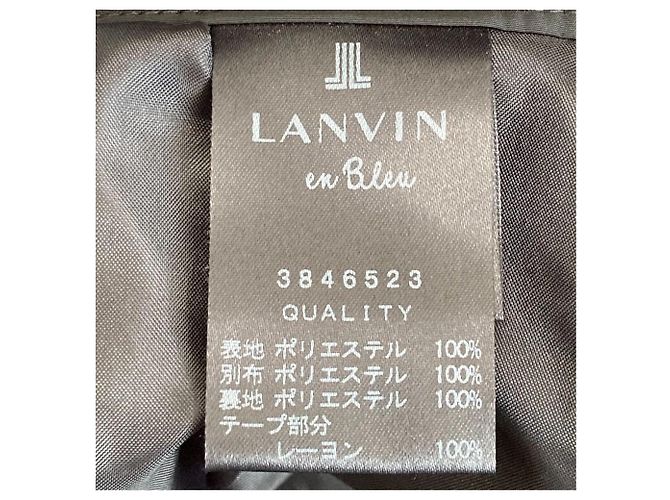 Saia com estampa floral LANVIN en Bleu Preto Vermelho - vista 5