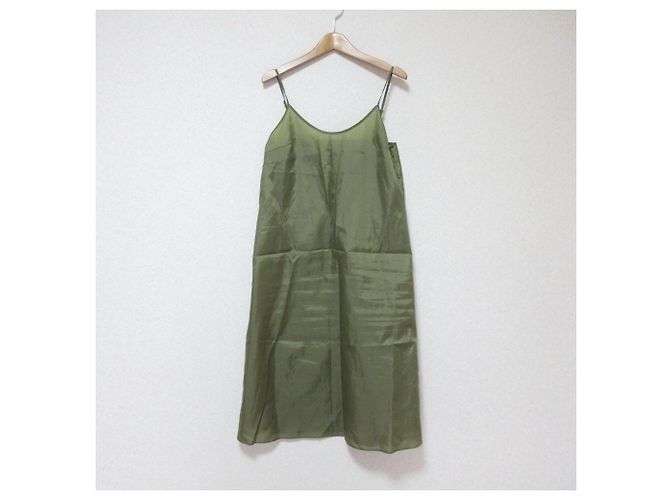 Autre Marque Snidel Hemdkleid mit Details Grün Khaki - Ansicht 7