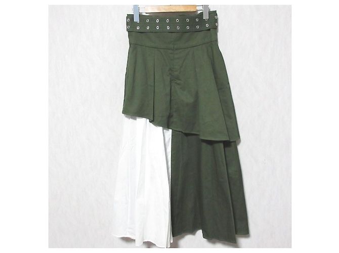 Autre Marque Falda larga acampanada chino superpuesta RIM.ARK Verde - vista 2