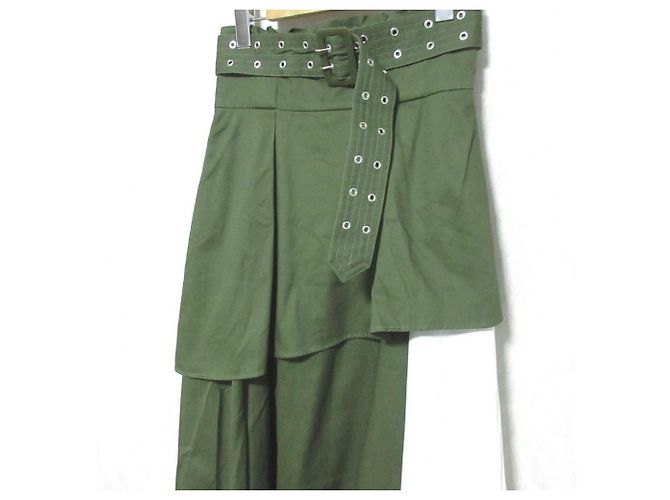 Autre Marque Falda larga acampanada chino superpuesta RIM.ARK Verde - vista 3