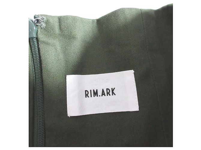 Autre Marque Falda larga acampanada chino superpuesta RIM.ARK Verde - vista 5