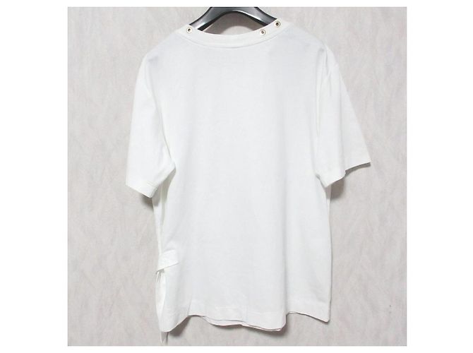 Autre Marque T-shirt a maniche corte con trafori Ginza Maggy Bianco - vista 2