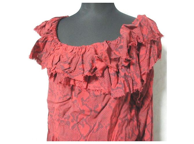Autre Marque Replay Animalié Print Dress Red - view 4