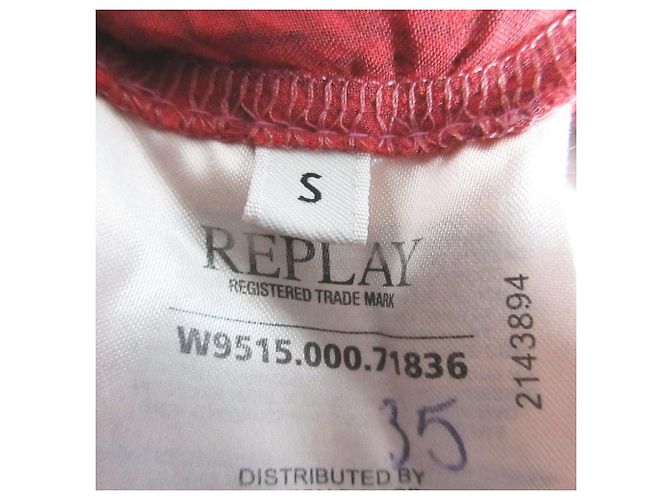 Autre Marque Replay Animalié Print Dress Red - view 7