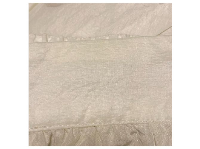 Autre Marque Falda globo de nylon BEAMS HEART Blanco - vista 6