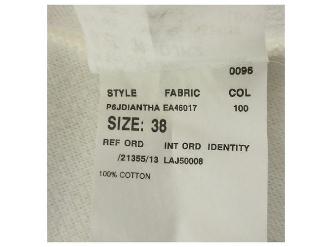 Autre Marque Chaqueta entallada de punto Lardini Blanco Blanco roto - vista 11