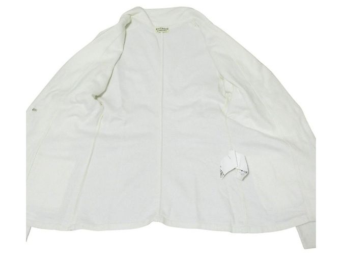 Autre Marque Chaqueta entallada de punto Lardini Blanco Blanco roto - vista 9