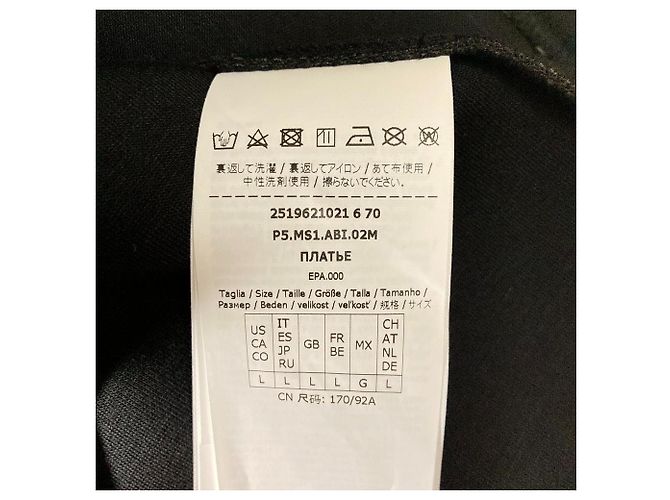 Max Mara ZIGOTE Kleid S Schwarz - Ansicht 6