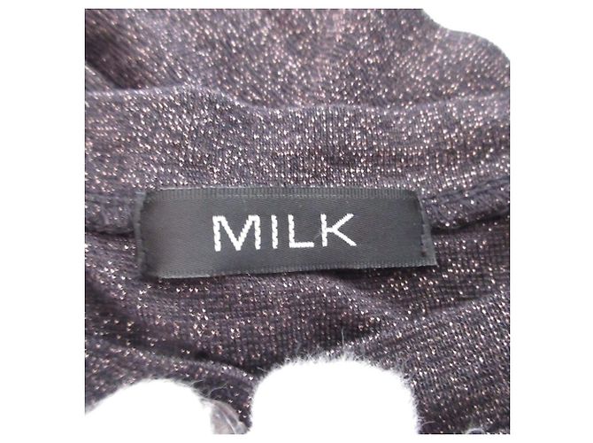 Autre Marque Cárdigan de punto MILK Negro - vista 6