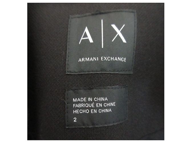 Armani Exchange 1B Tailored Jacket Nero - vista 10