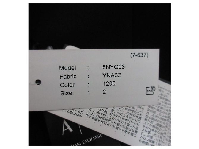 Armani Exchange 1B Tailored Jacket Nero - vista 15