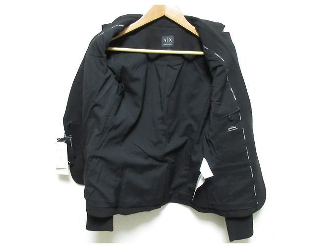 Armani Exchange 1B Tailored Jacket Nero - vista 3