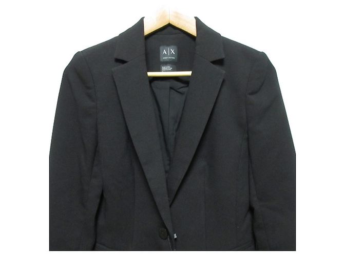 Armani Exchange 1B Tailored Jacket Nero - vista 4