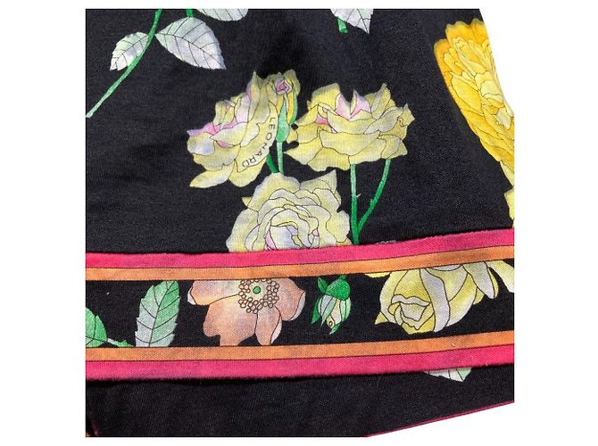 Autre Marque LEONARD Cardigan mit Blumenprint Schwarz Mehrfarben - Ansicht 17