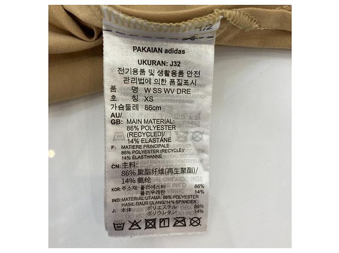 Autre Marque Abito adidas Beige - vista 7