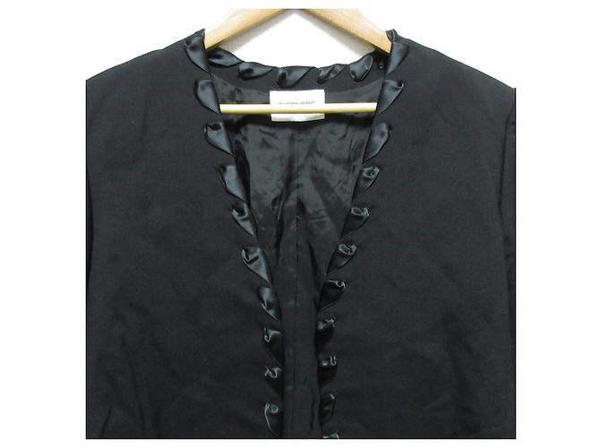 Autre Marque Veste sans col Ingeborg Noir - vue 4